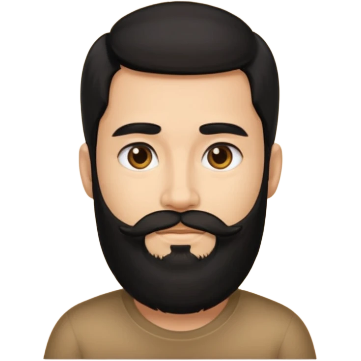 Sit on my beard text emoji