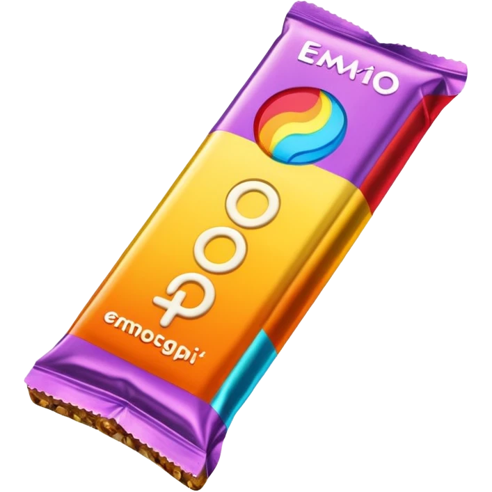 Create an emoji of an energy bar that you can eat. emoji