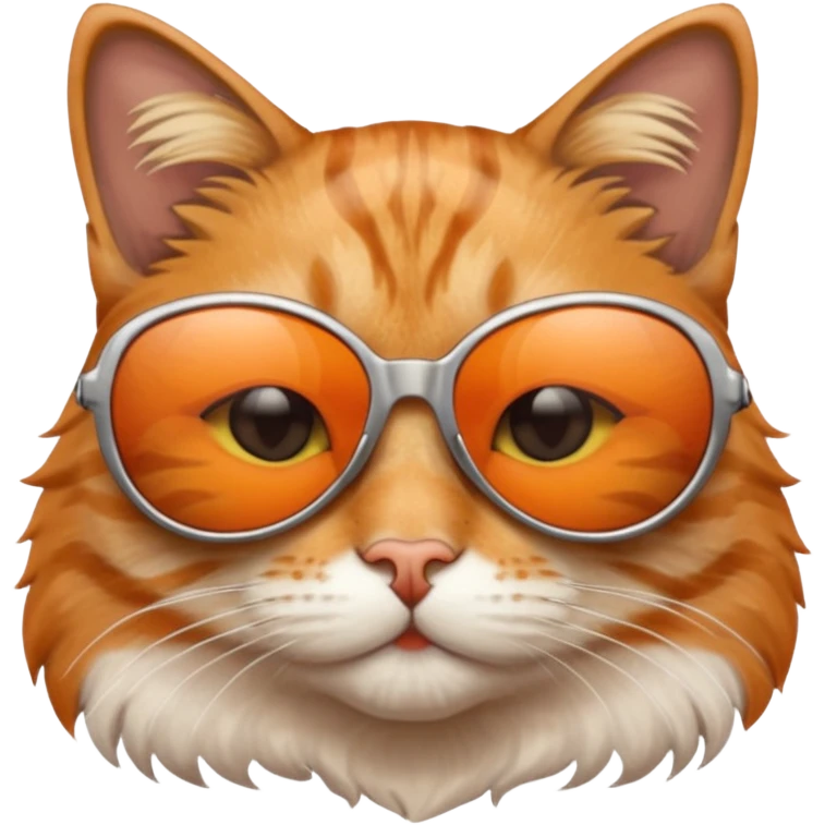 Cat wearing sunglasses emoji