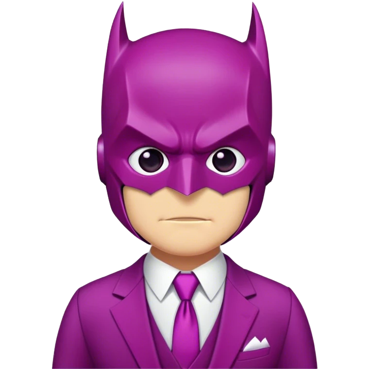 batman with Tmobile colors emoji