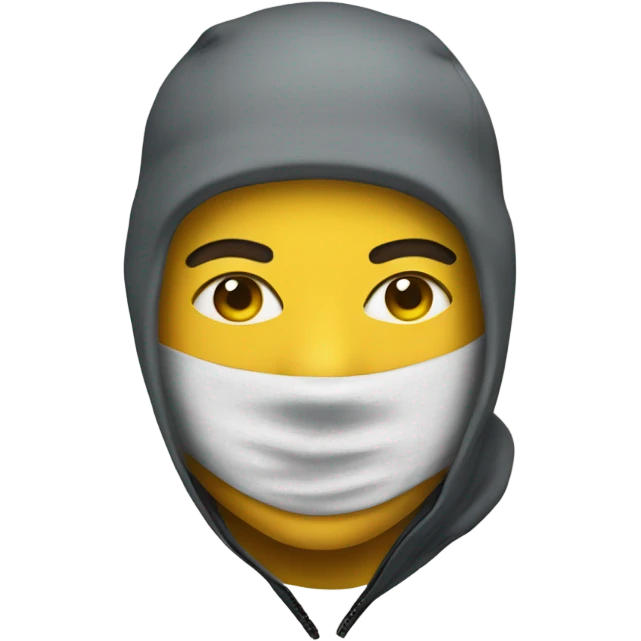 Person With Nike Ski Mask emoji