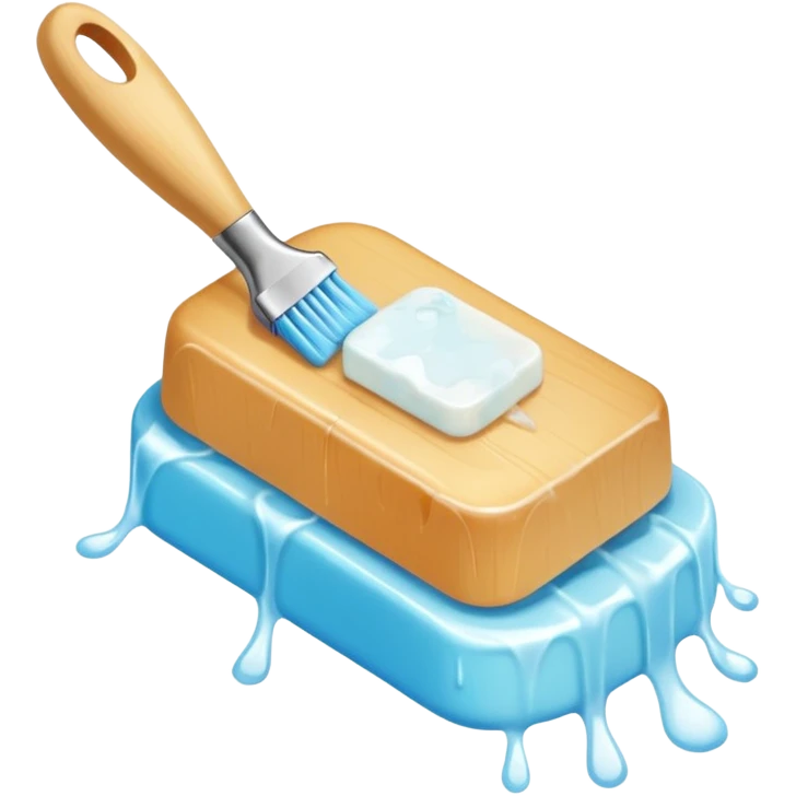 cleaning nail brush emoji emoji