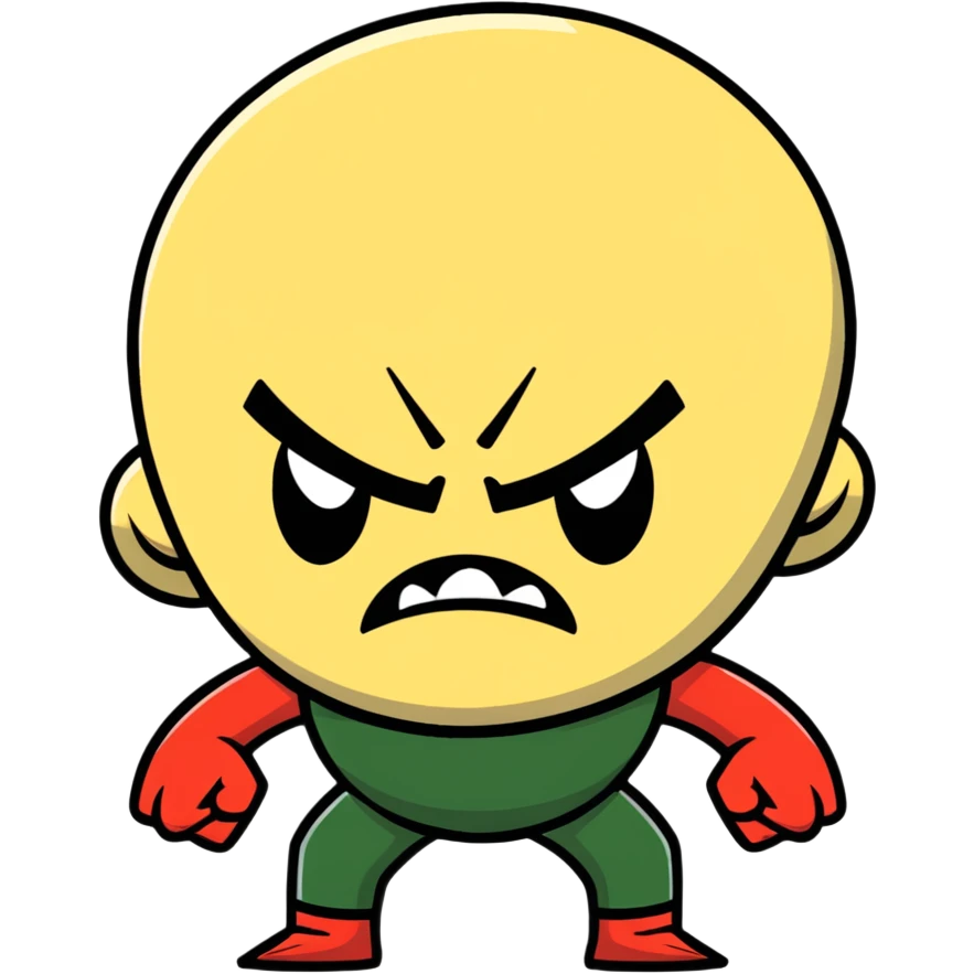 Angry emoji