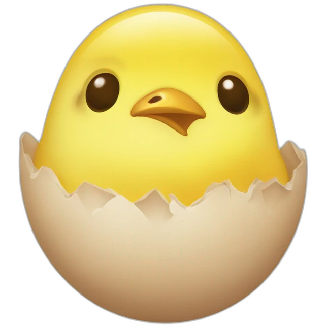 sick hatching chick emoji  emoji