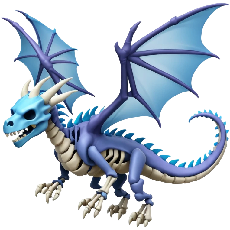 Emote de Dragones esqueleto de Clash royale emoji