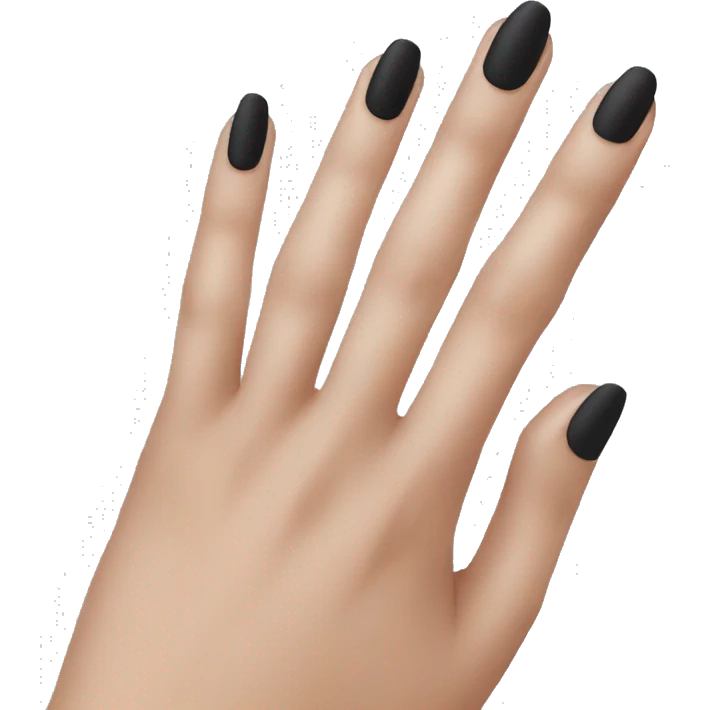 Black nails emoji