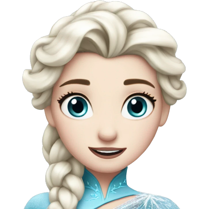 Elsa from Frozen emoji