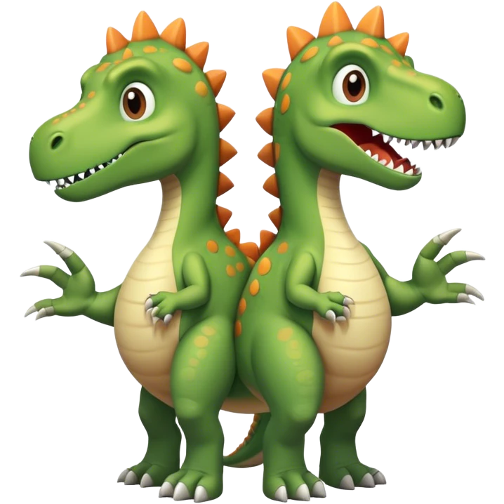 dinosaur arms dislike symbol emoji