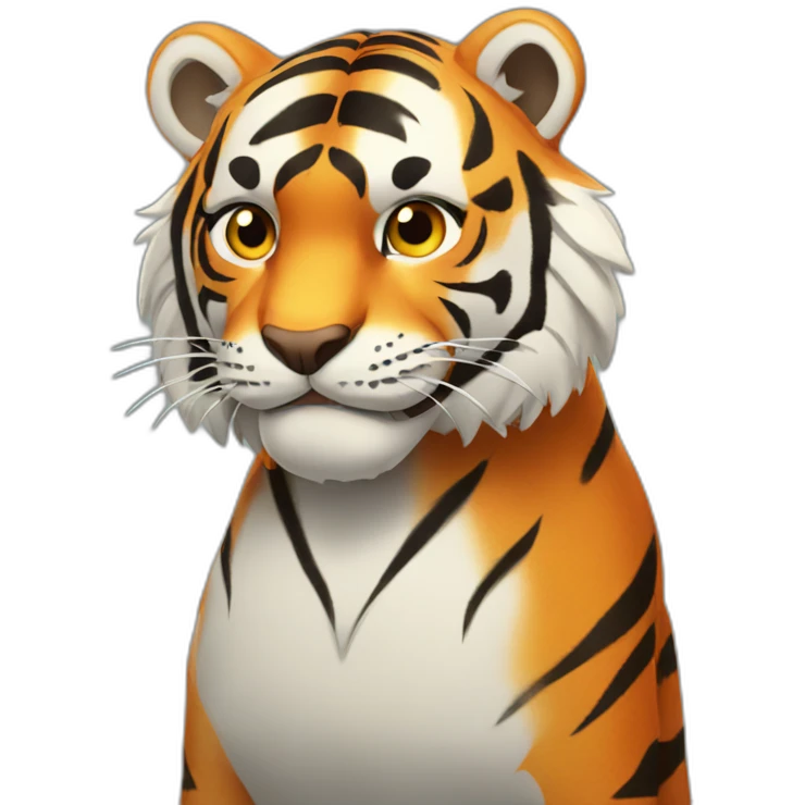 animated tiger emoji