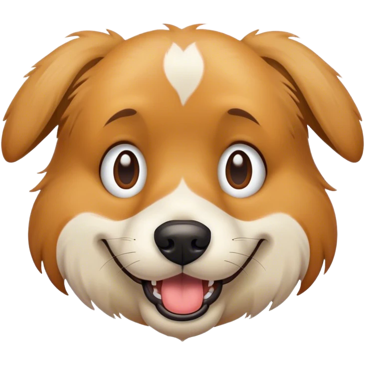 Dumb dog emoji