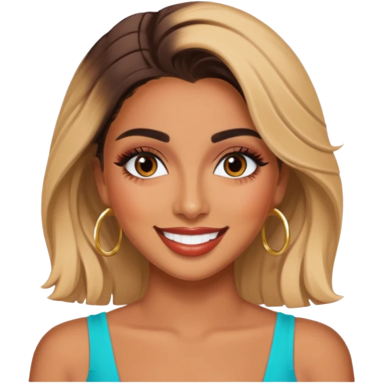 huda from love island crashout face  emoji