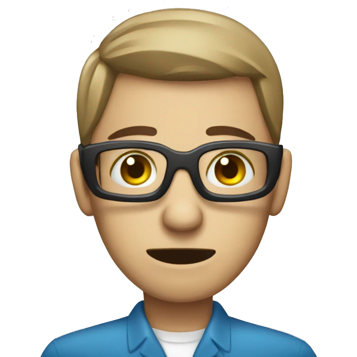 tired call center employee with dark circles emoji