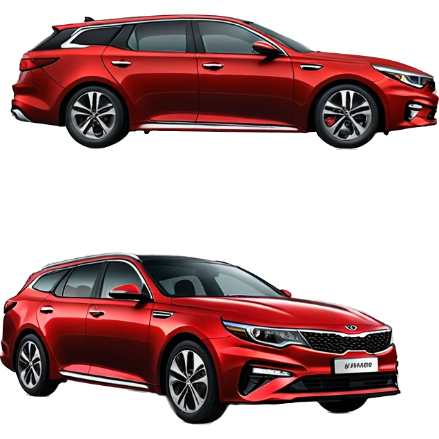 red kia optima 2019 combi emoji