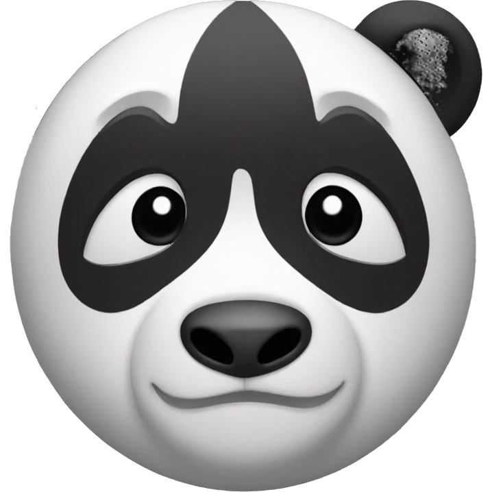 Panda heart emoji