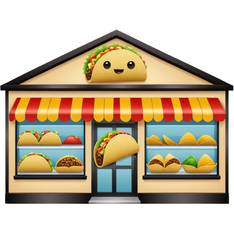 Taco shopping at home goods emoji