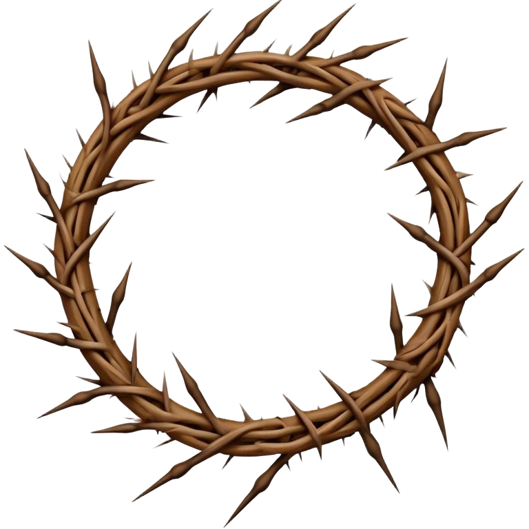Crown of thorns  emoji