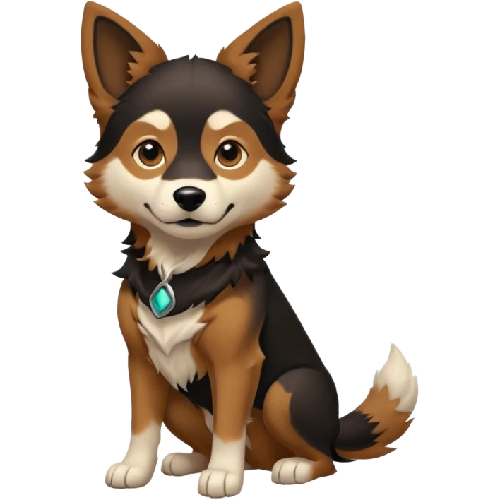 dog loki dynamic pose emoji