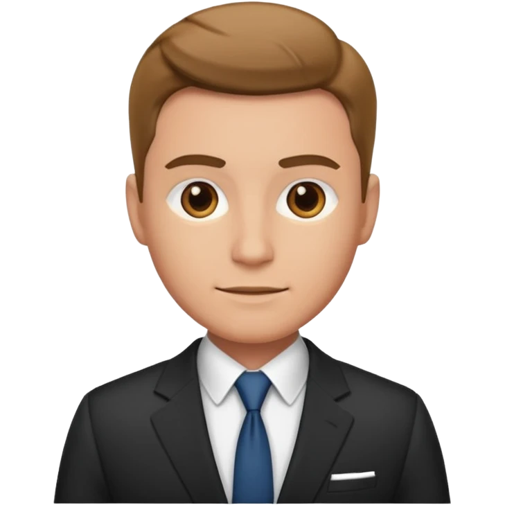 men in suit emoji