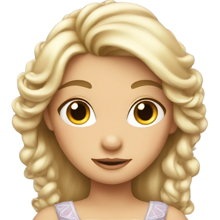 pretty princess girl  emoji