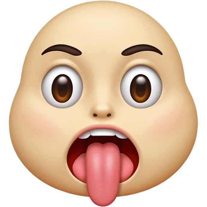nervously sticking out tongue emoji emoji