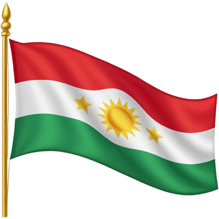 Kurdistan flag emoji