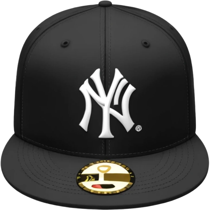 Cappellino New Era New York nero emoji