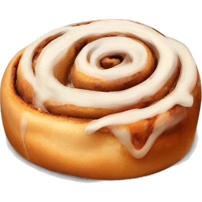Cinnamon roll emoji