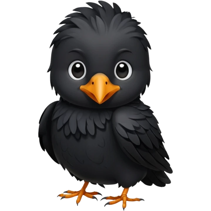 Baby Crow emoji