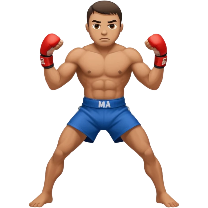 mma fighter emoji