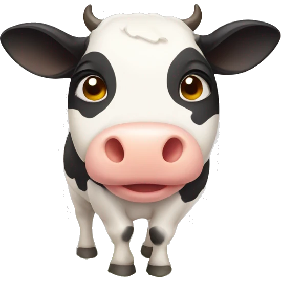 pregnant cow emoji