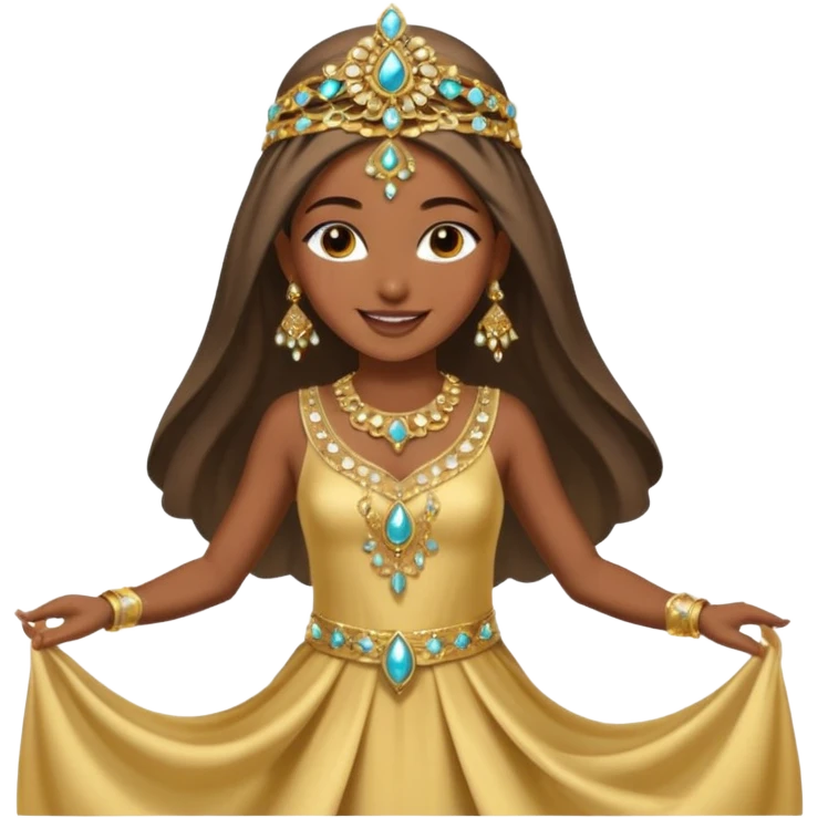 Arabic dancer girl emoji