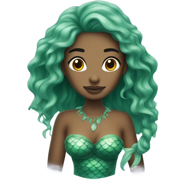 Sea swamp mermaid princess emoji