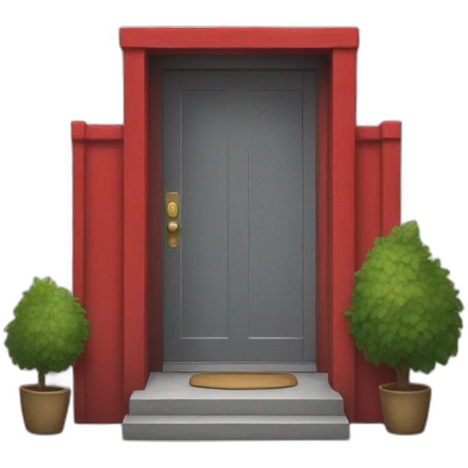 red door emoji