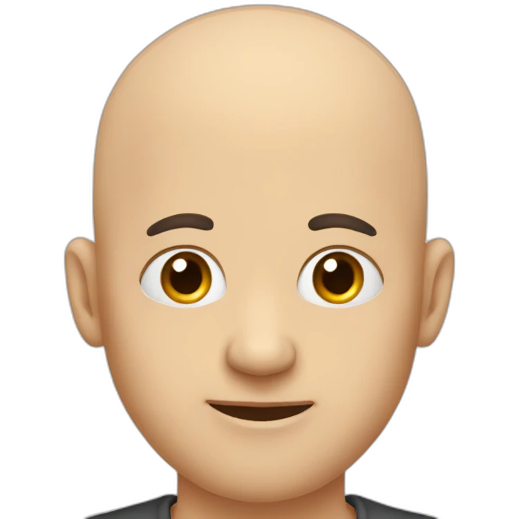 bald-man-with-mole-on-his-cheek emoji