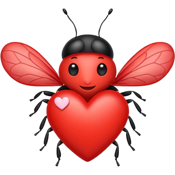 Love bug emoji