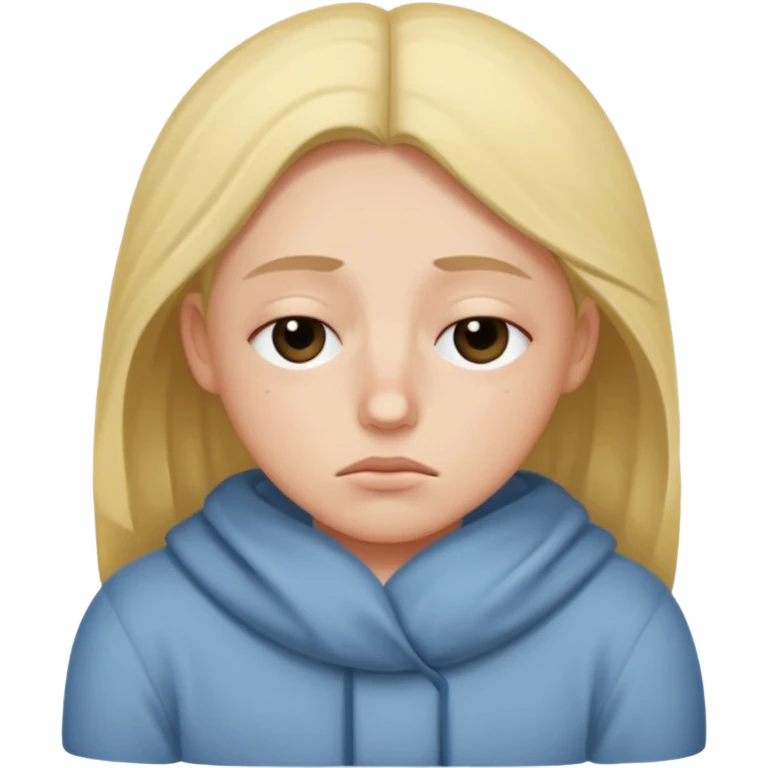 a sleepy and tired person emoji