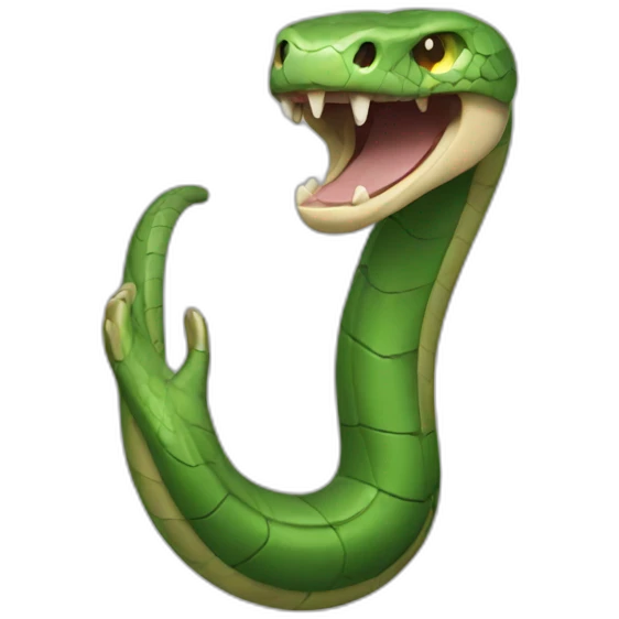snake hand emoji