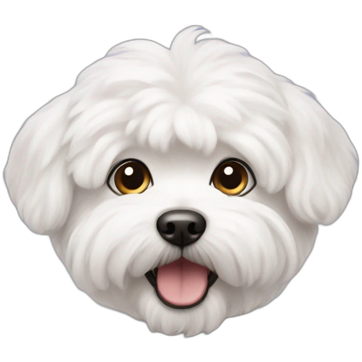 maltese bichon emoji