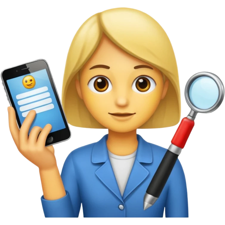A job application emoji