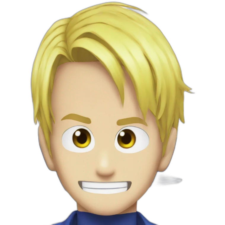 One piece sanji emoji