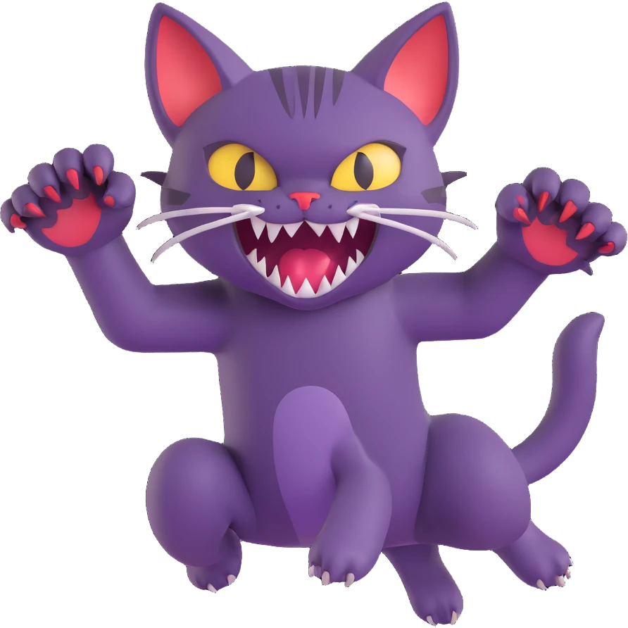 cat attack emoji