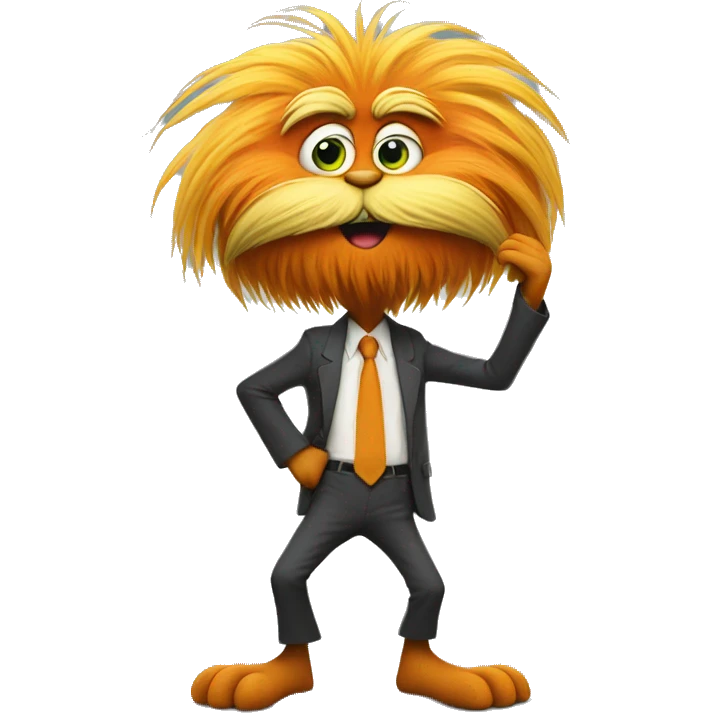 lorax giving attitude  emoji
