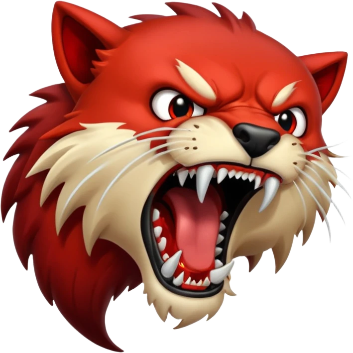 brutal fight between animal emoji