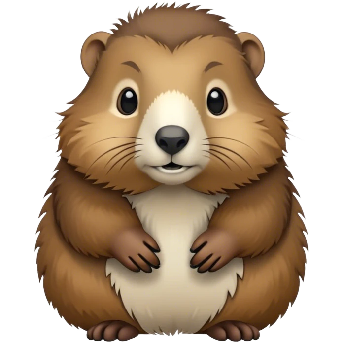 A marmot emoji