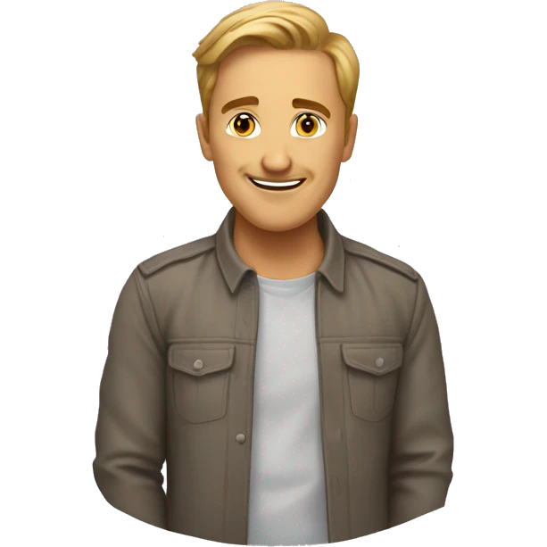 Коричневый пудель  emoji