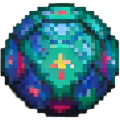 A simple logo for a video image board from the 2000s emoji