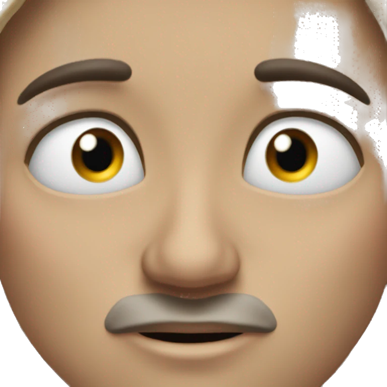 wide open eyes with big open mou emoji