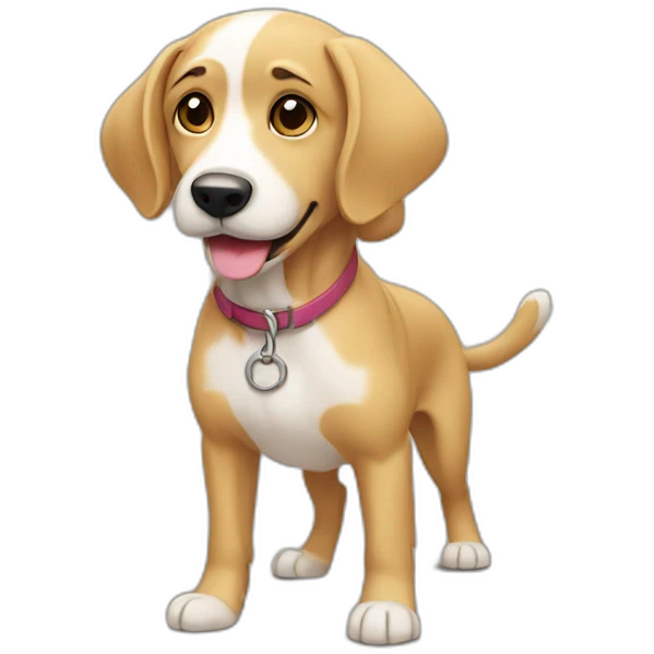 chien sale emoji