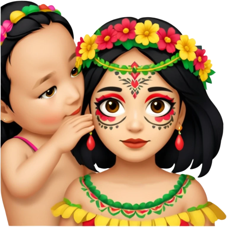 Flower-Crowned Dancer emoji