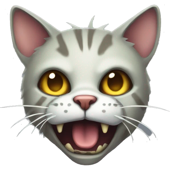 zombie cat emoji